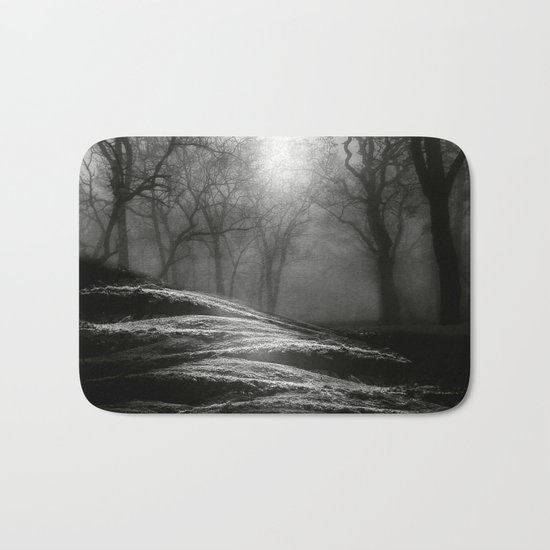 Black and White - From small beginnings and big endings Bath Mat