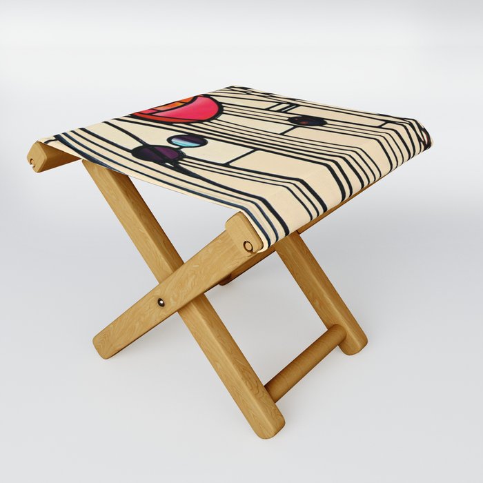 Charles Rennie Mackintosh window Folding Stool