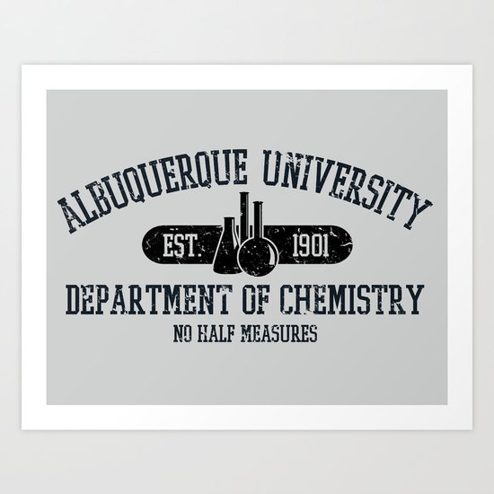 Respect the Chemistry Art Print