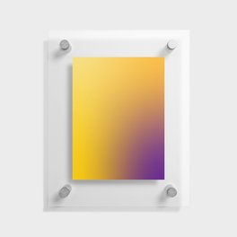 49 Rainbow Gradient Colour Palette 220506 Aura Ombre Valourine Digital Minimalist Art Floating Acrylic Print
