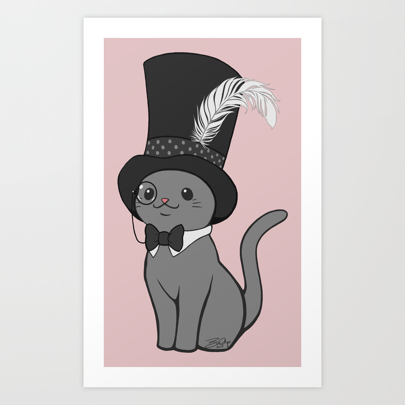 top hat art