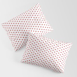 Small Red heart pattern Pillow Sham