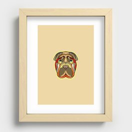 Shar Pei Dog Recessed Framed Print