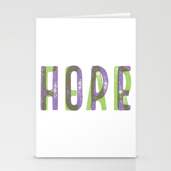 HOPEoverFEAR Stationery Cards