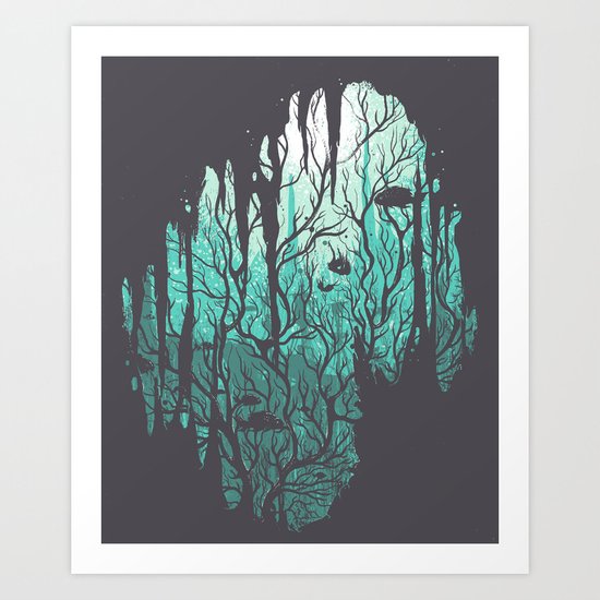 Crystalline Art Print