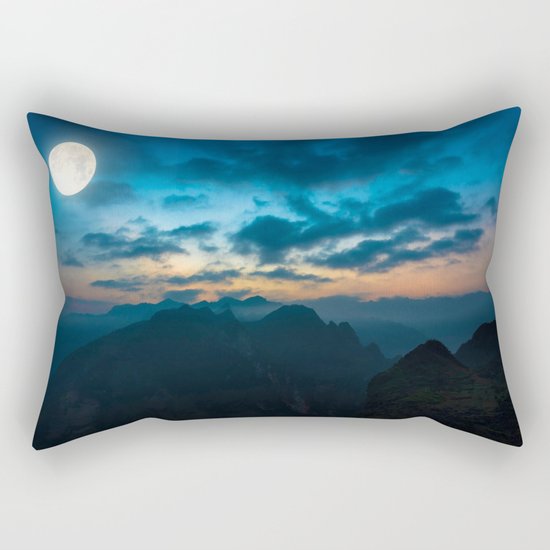 Super Moon Rectangular Pillow