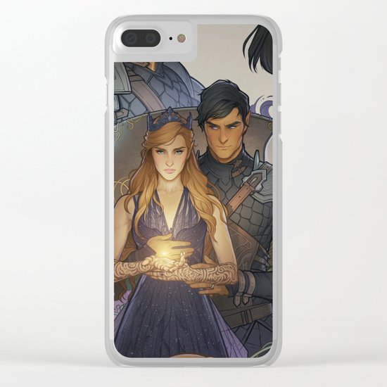 Wings and Ruin Clear iPhone Case