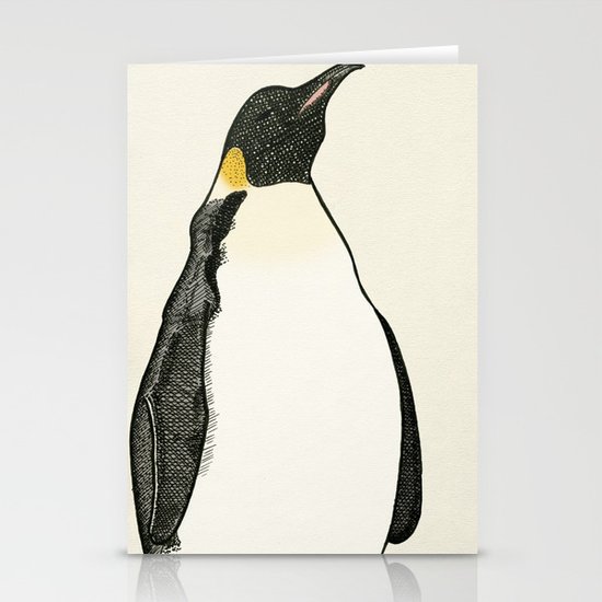 Emperor Penguin Stationery Cards