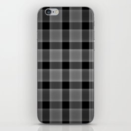 Gray squares iPhone Skin