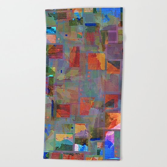 the patch Beach Towel