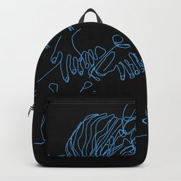 Blue fire Backpack