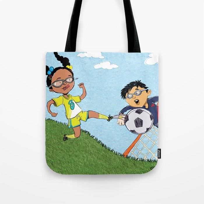 soccer tote bag