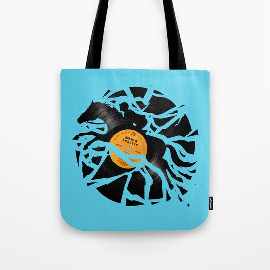 Disc Jockey Tote Bag