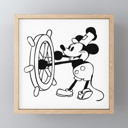 Steamboat Willie is free Framed Mini Art Print