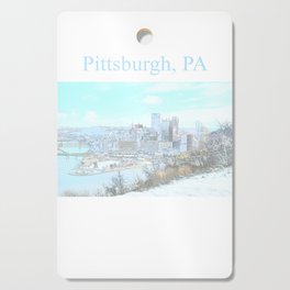 Downtown Pittsburgh 1 Cutting Board