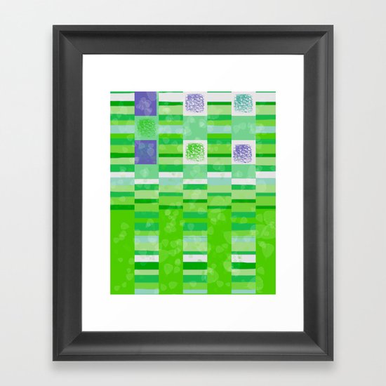 New Leaves Framed Art Print
