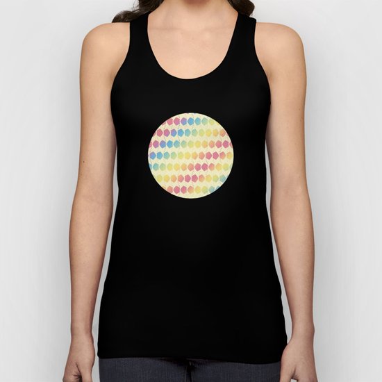 Fall Color Pattern Unisex Tank Top