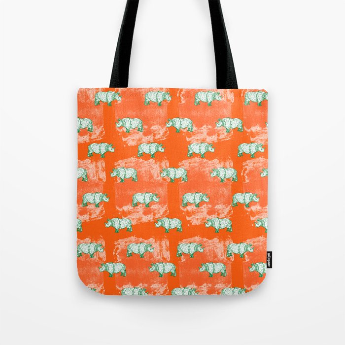 Rhino Summer Tote Bag