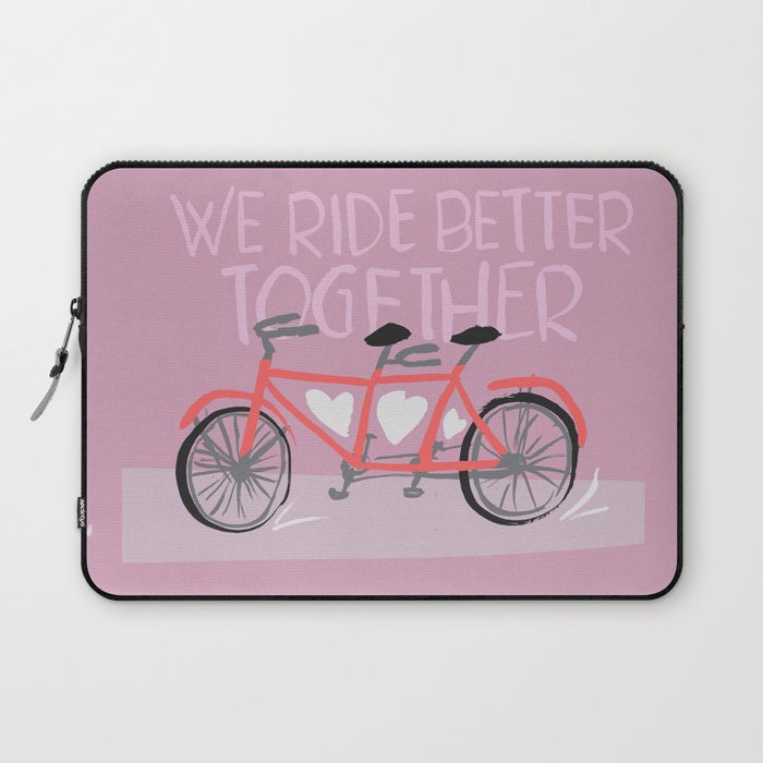 pink tandem bike