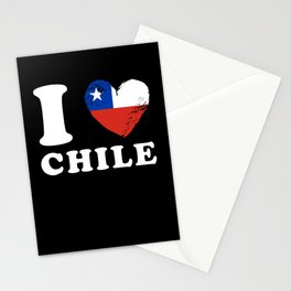 I Love Chile Stationery Card
