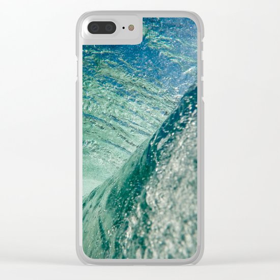 Inner Wave Break Clear iPhone Case