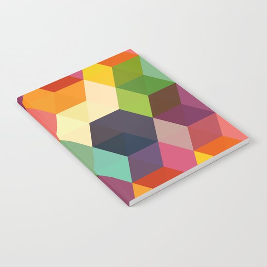 Retro Hexagonzo Notebook