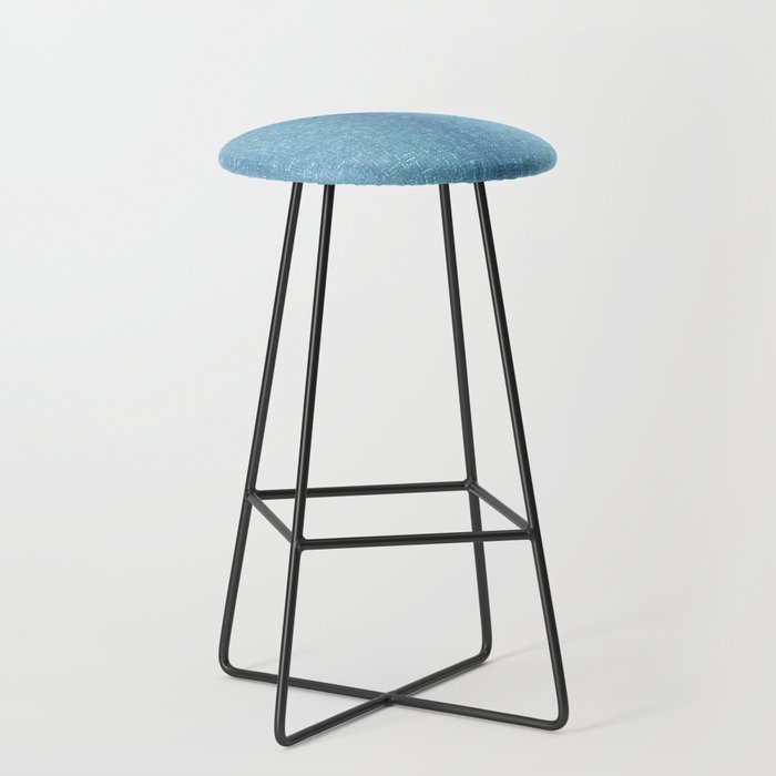 blue architectural glass texture look Bar Stool