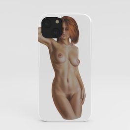 Вeautiful naked woman iPhone Case
