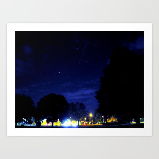 night space. Art Print