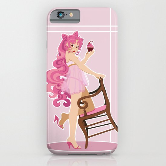 Sailor Moon Pinup - Chibiusa Cupcake iPhone & iPod Case