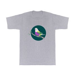 Fruit Dove T Shirt | Purple, Perch, Dove, Australian, Wompoofruitdove, Australiana, Birds, Stylised, Australianbirds, Tranquil 