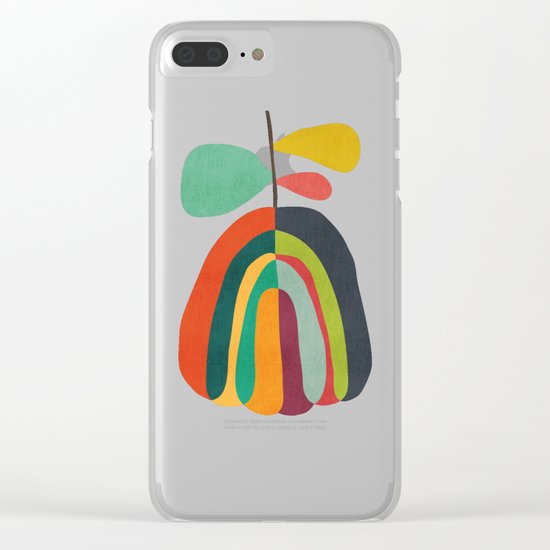Harvest Season Clear iPhone Case