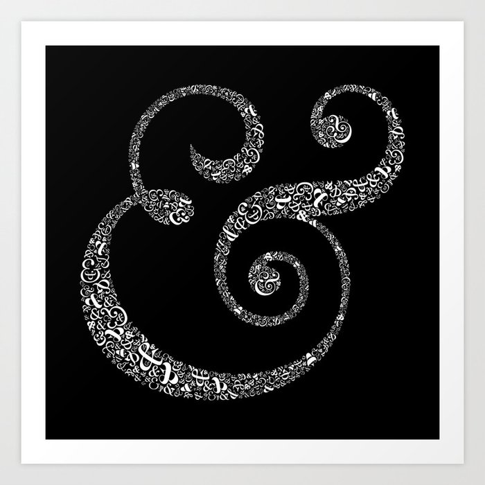 The Ampersand of Ampersands Art Print