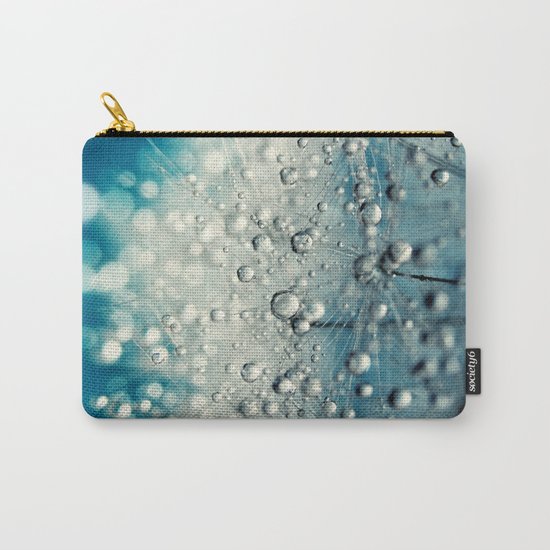 Dandy Blue & Drops Carry-All Pouch