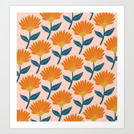 Floral_pattern Art Print