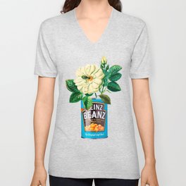 Floral & Heinz V Neck T Shirt
