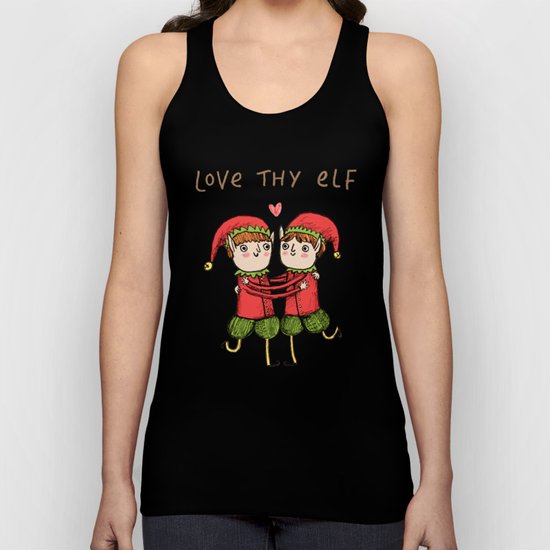 Love Thy Elf Unisex Tank Top