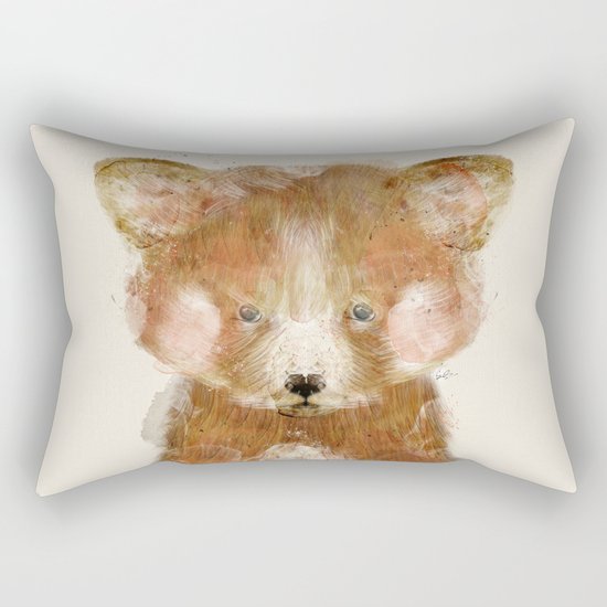 little red panda Rectangular Pillow