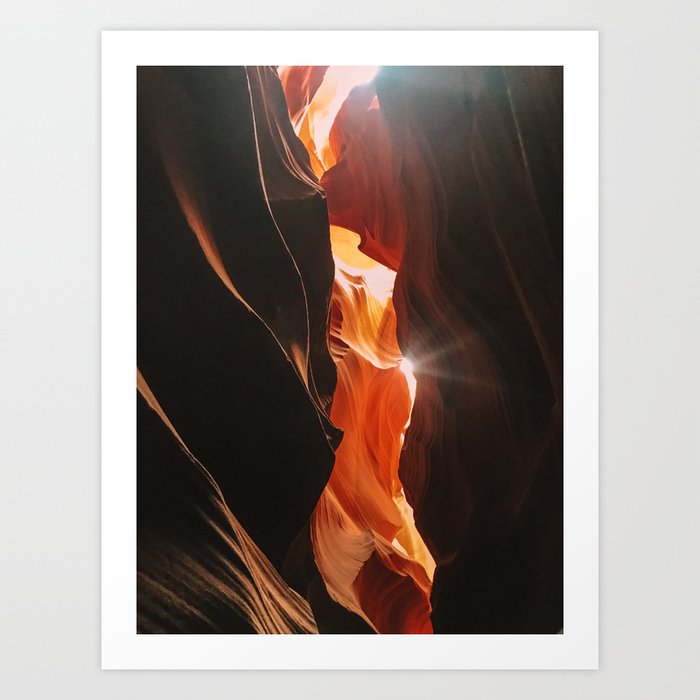 Southwest Series #9 Antelope Canyon Art Print by SamiM Adventures
