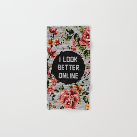 I Look Better Online Hand & Bath Towel