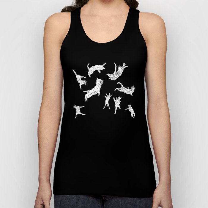 Flying Space Cats Tank Top