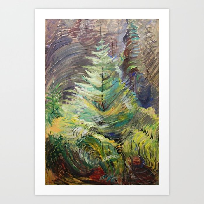 Heart of the Forest - Emily Carr Art Print