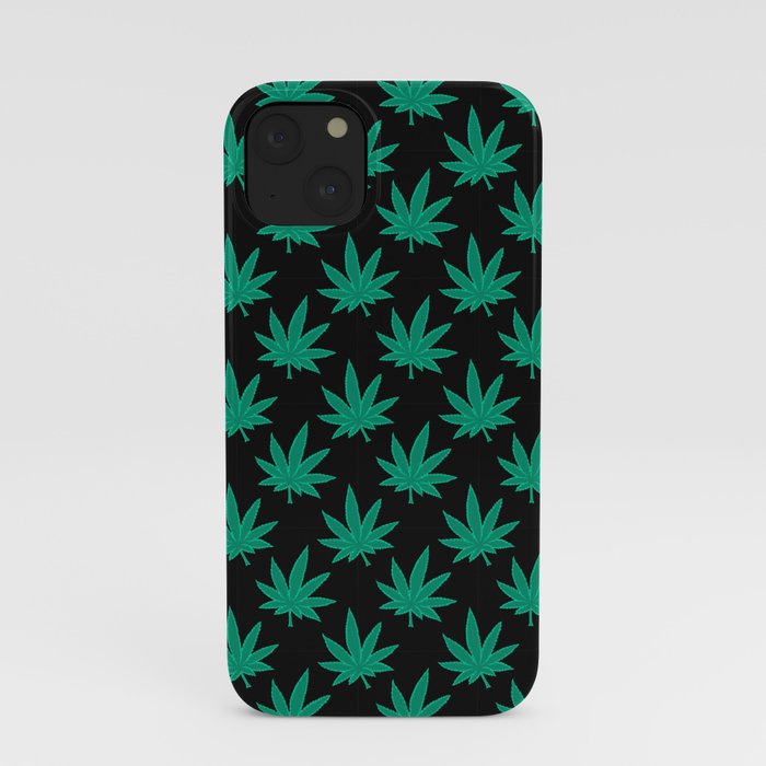 Weed Pattern 420 iPhone Case