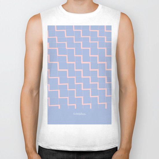 BLUEZIGZAG Biker Tank