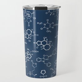 Molecules // Navy Travel Mug