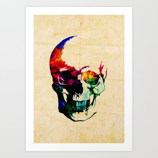 I live inside your face Art Print