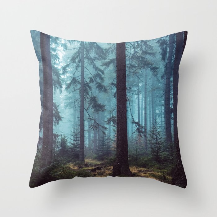In the Pines Throw Pillow