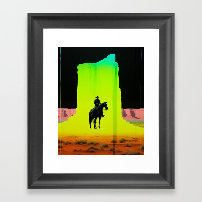 Neon West - S4 - 03 Framed Art Print
