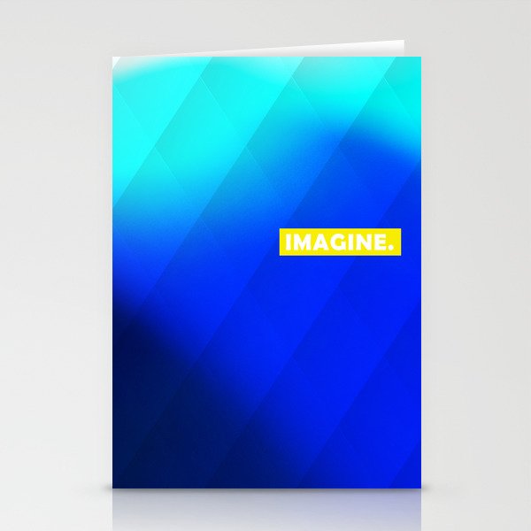 IMAGINE gradient no1 Stationery Cards