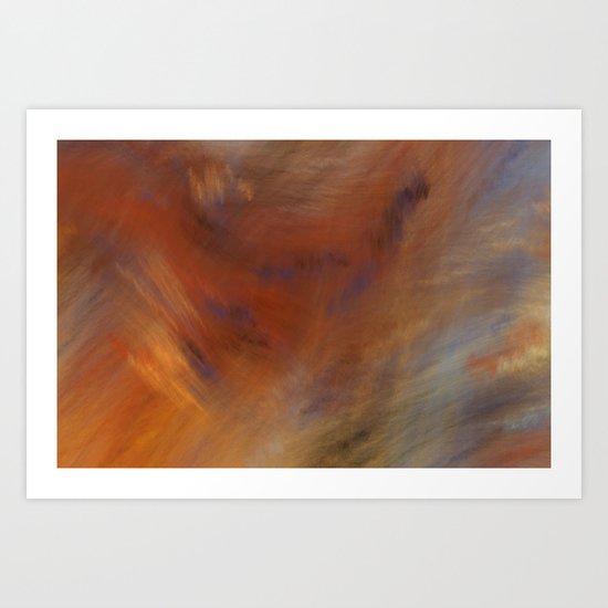 Storm in Space (A7 B0230) Art Print
